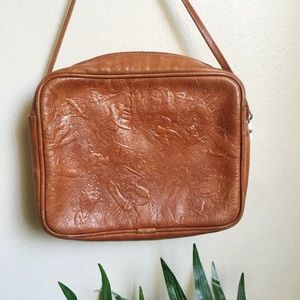 Western cow girl caramel purse